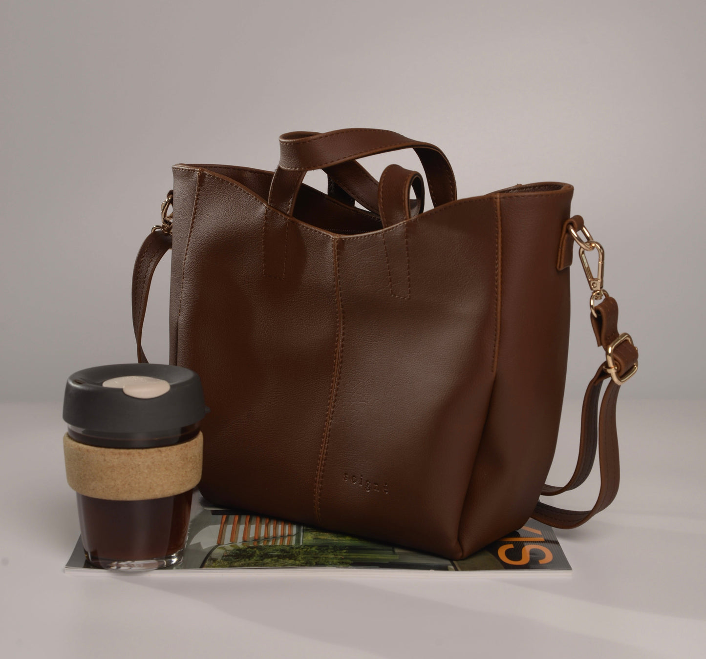 Sienna Bag Petite Café Profundo